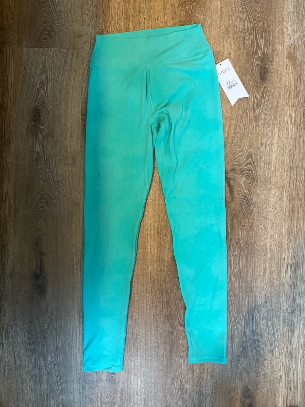 Stori Turquoise High-Rise Women's Leggings